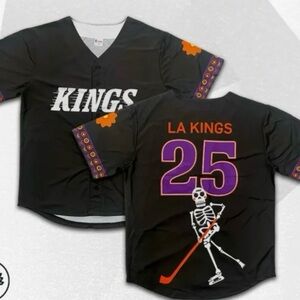 Women's Black and Purple Jersey
